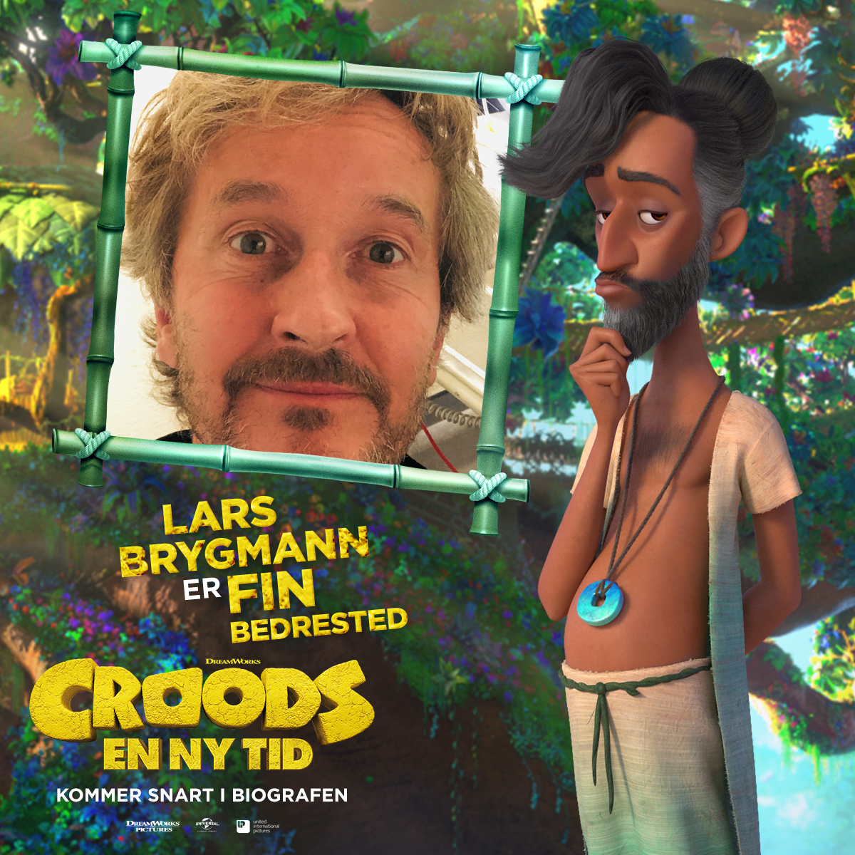 Croods - Karakterkort - Fin (Lars Brygmann)