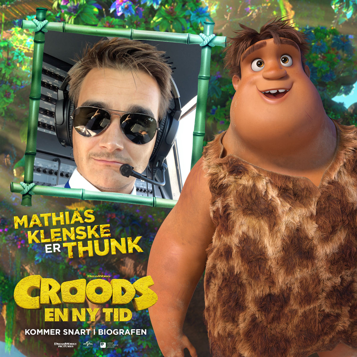 Croods - Karakterkort - Thunk (Mathias Klenske)