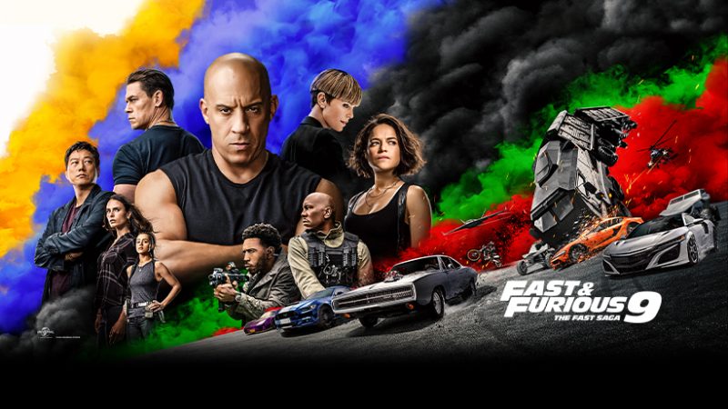 Fast & Furious 9 - Facebook cover